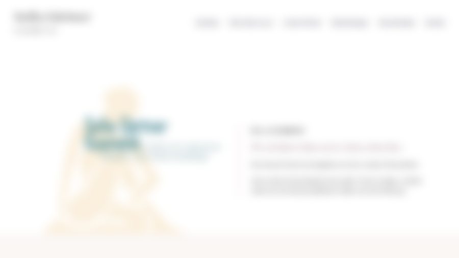 Anonymisierte Website eines Kosmetikstudios